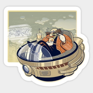 Eggman's Dinner Sticker